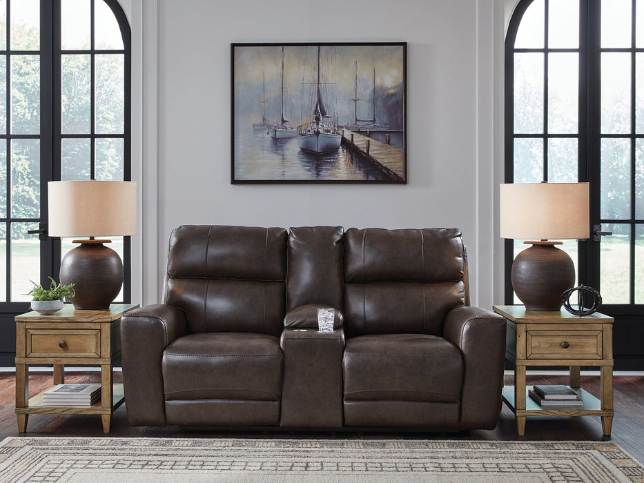 Crossplex Power Reclining Loveseat with Console - House n2 Home Furniture (Manchester,GA)