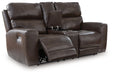 Crossplex Power Reclining Loveseat with Console - House n2 Home Furniture (Manchester,GA)