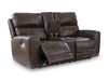 Crossplex Power Reclining Loveseat with Console - House n2 Home Furniture (Manchester,GA)