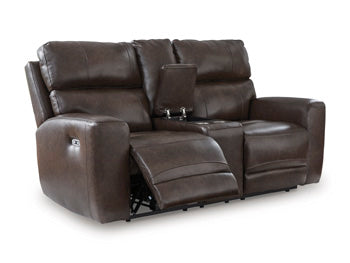 Crossplex Power Reclining Loveseat with Console - House n2 Home Furniture (Manchester,GA)