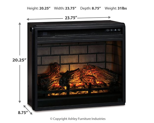 Wildenauer 76" TV Stand with Electric Fireplace - House n2 Home Furniture (Manchester,GA)