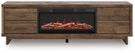 Zadilyn 72" TV Stand with Electric Fireplace - House n2 Home Furniture (Manchester,GA)