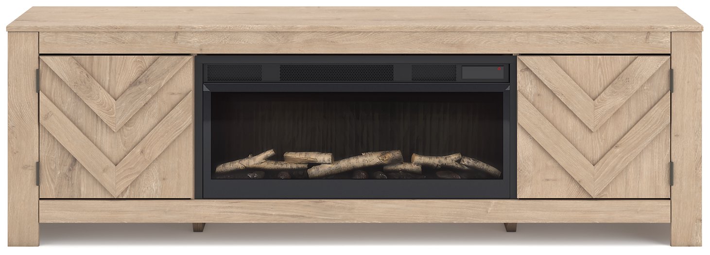 Cayboni 71" TV Stand with Electric Fireplace - House n2 Home Furniture (Manchester,GA)