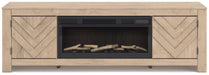 Cayboni 71" TV Stand with Electric Fireplace - House n2 Home Furniture (Manchester,GA)