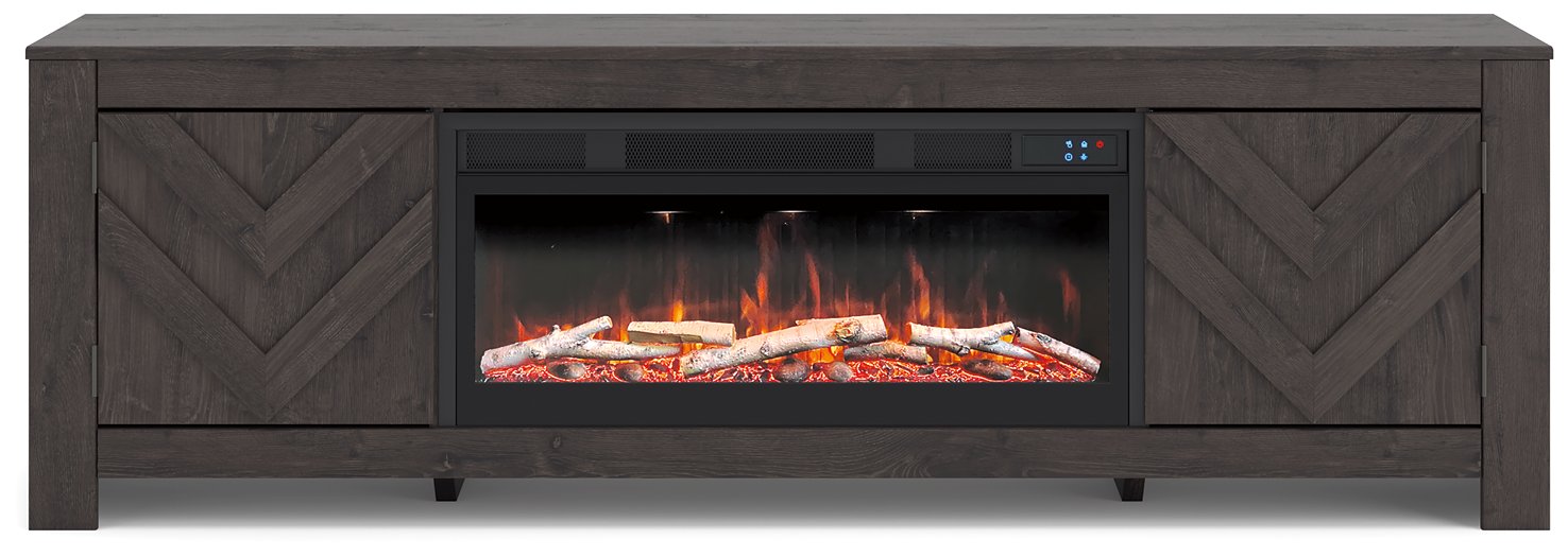 Cayboni 71" TV Stand with Electric Fireplace - House n2 Home Furniture (Manchester,GA)
