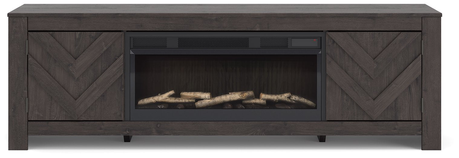 Cayboni 71" TV Stand with Electric Fireplace - House n2 Home Furniture (Manchester,GA)
