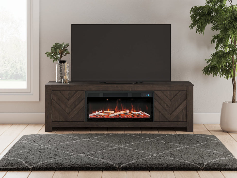 Cayboni 71" TV Stand with Electric Fireplace - House n2 Home Furniture (Manchester,GA)