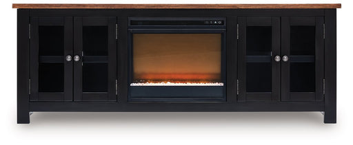 Wildenauer 76" TV Stand with Electric Fireplace - House n2 Home Furniture (Manchester,GA)