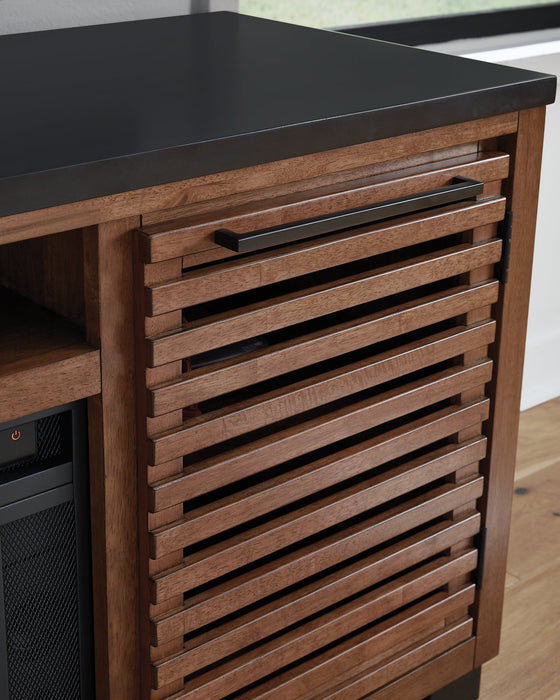 Kallari 84" TV Stand with Electric Fireplace - House n2 Home Furniture (Manchester,GA)