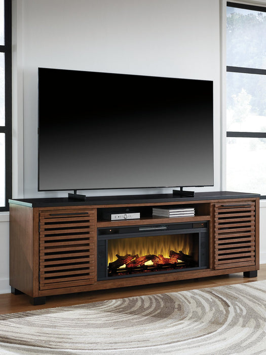 Kallari 84" TV Stand with Electric Fireplace - House n2 Home Furniture (Manchester,GA)
