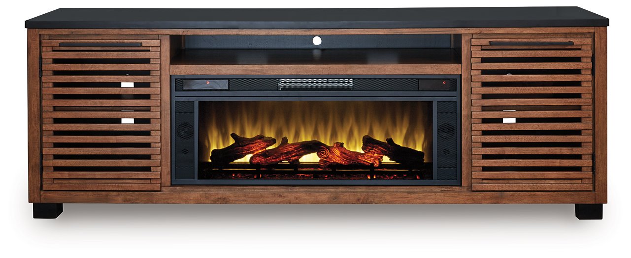 Kallari 84" TV Stand with Electric Fireplace - House n2 Home Furniture (Manchester,GA)