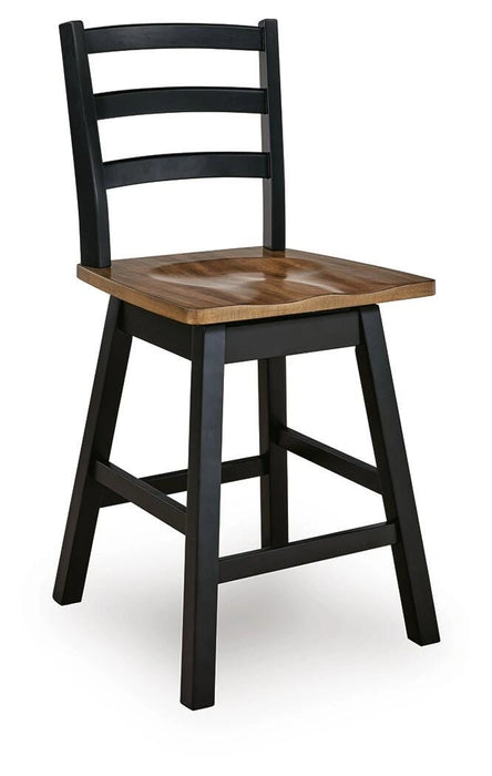 Wildenauer Counter Height Swivel Barstool